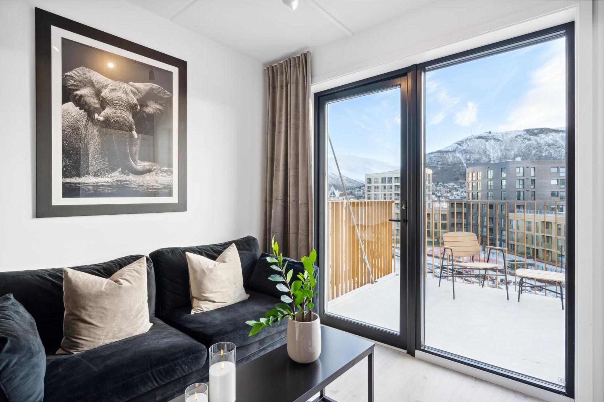 Totalapartments Vervet Gjoa ทรอมโซ ภายนอก รูปภาพ