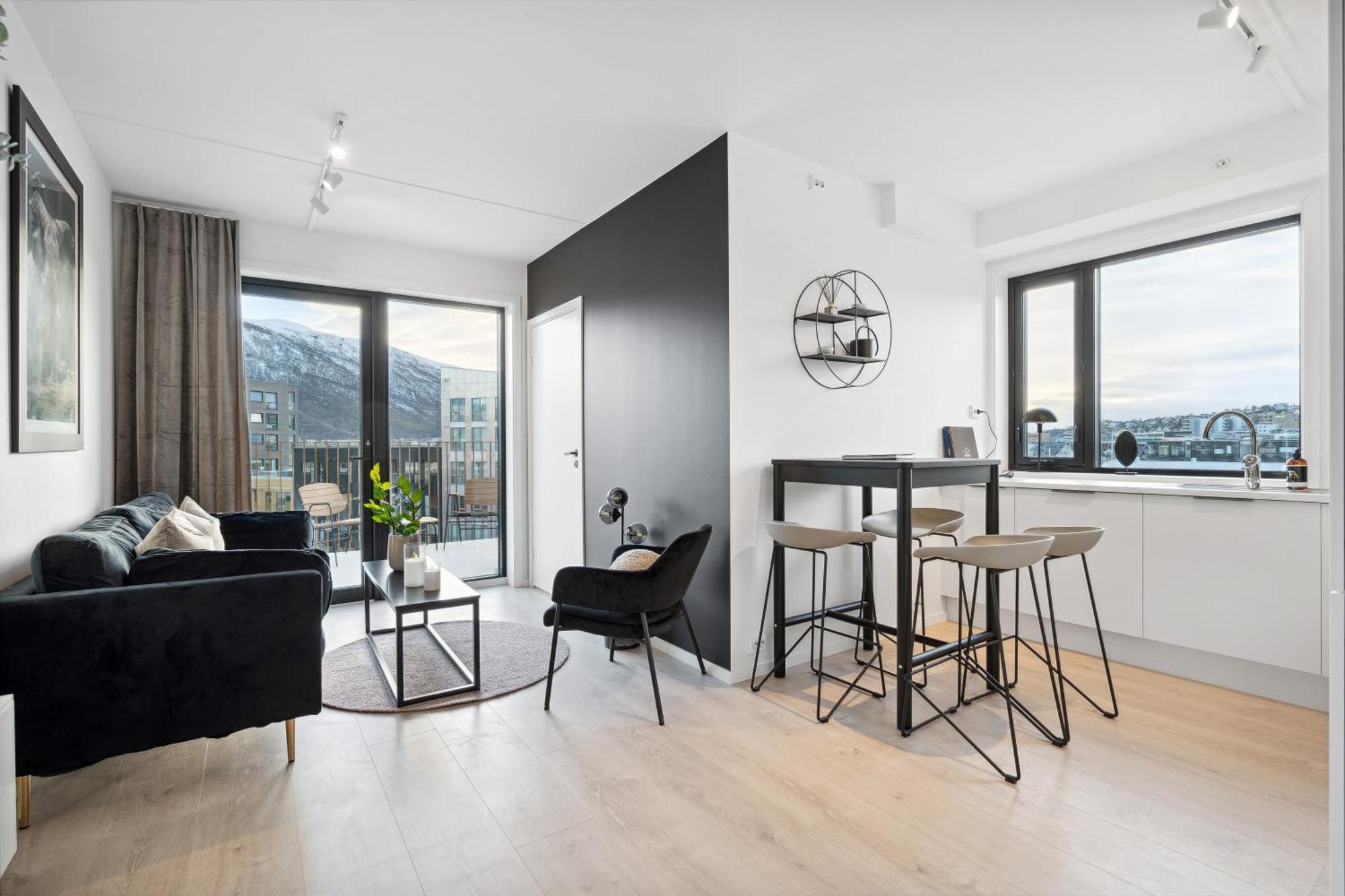 Totalapartments Vervet Gjoa ทรอมโซ ภายนอก รูปภาพ