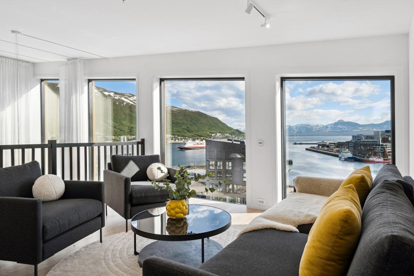 Totalapartments Vervet Gjoa ทรอมโซ ภายนอก รูปภาพ