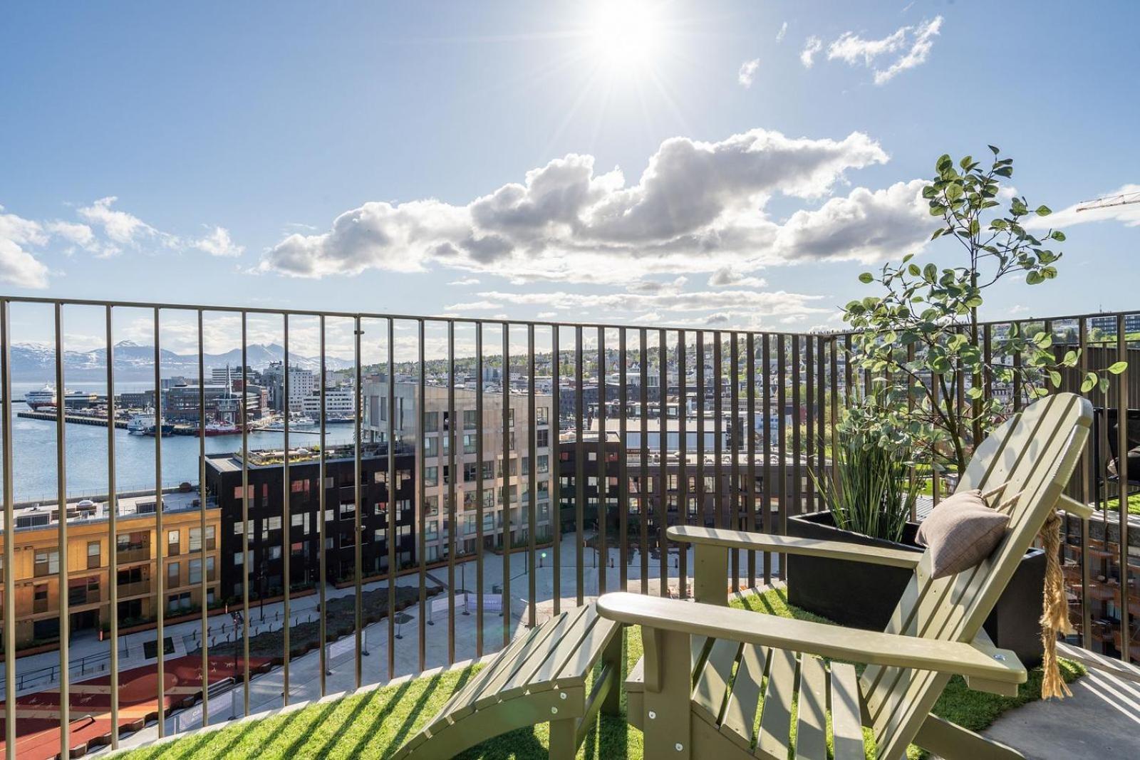 Totalapartments Vervet Gjoa ทรอมโซ ภายนอก รูปภาพ