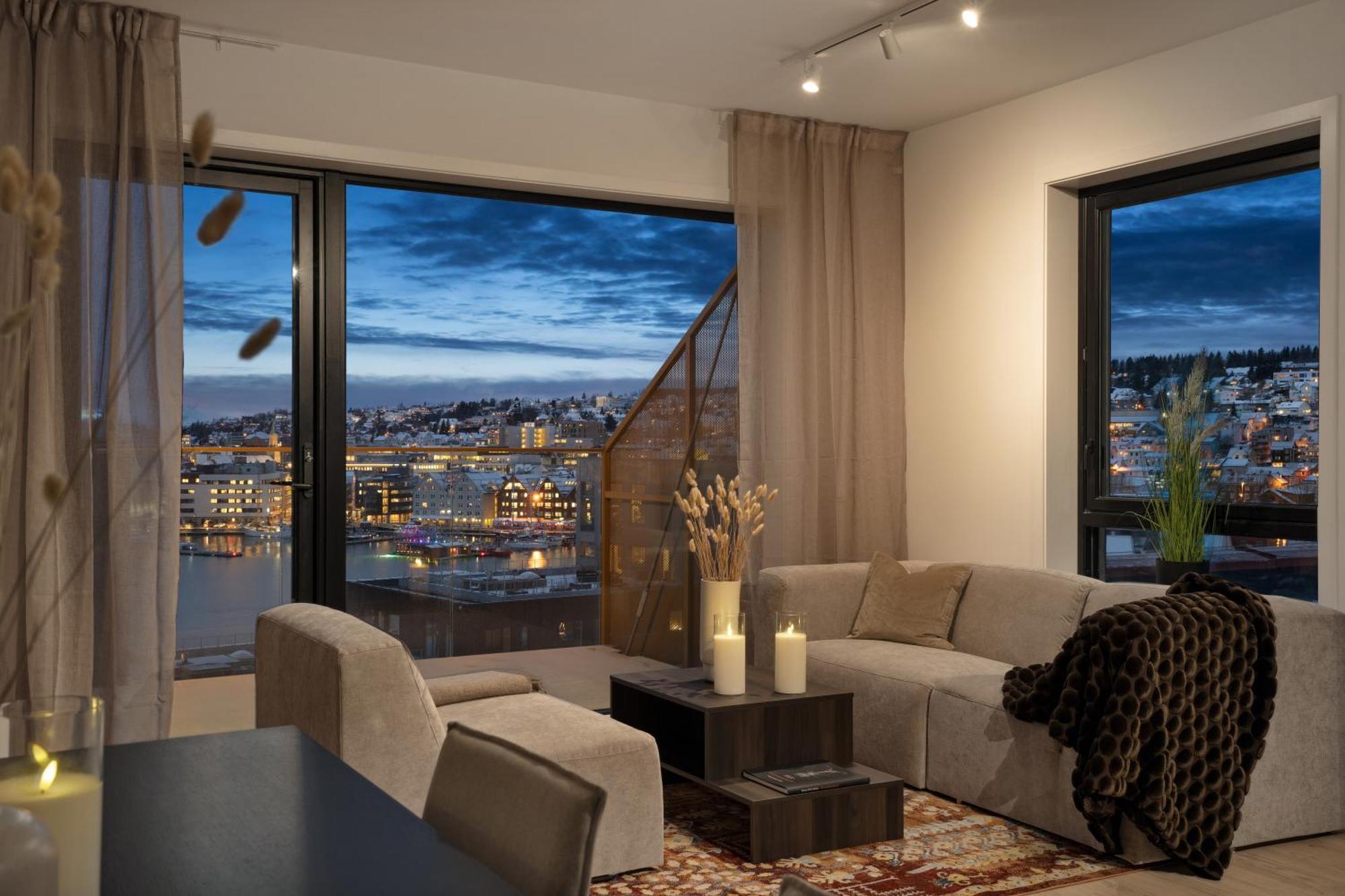 Totalapartments Vervet Gjoa ทรอมโซ ห้อง รูปภาพ
