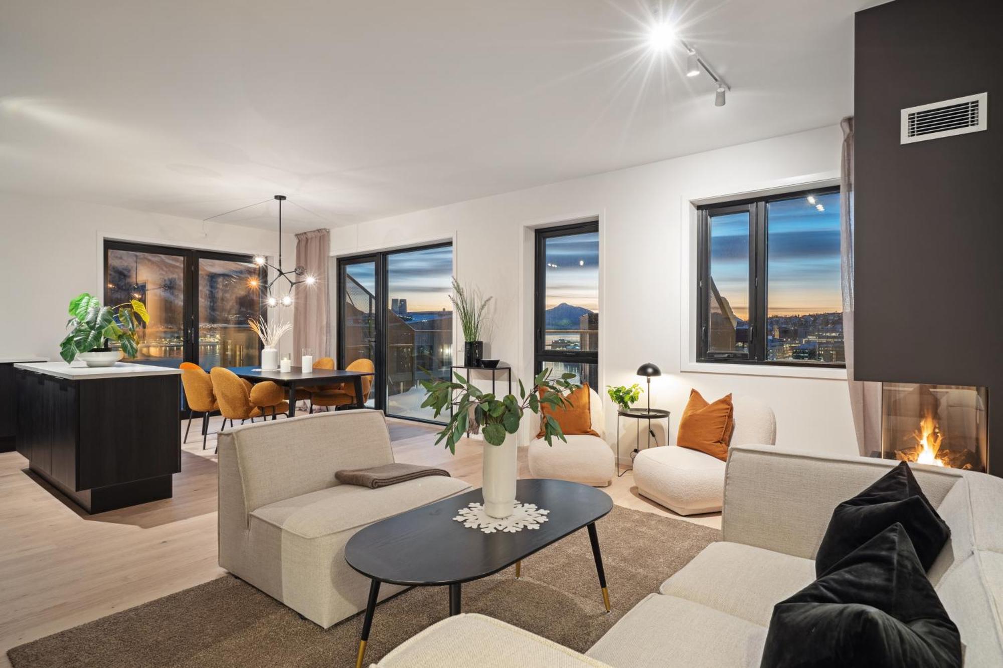 Totalapartments Vervet Gjoa ทรอมโซ ภายนอก รูปภาพ